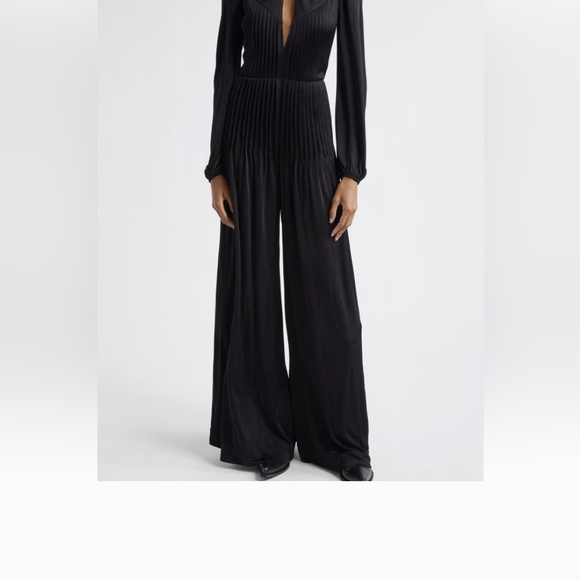 FARM Rio Black Ribbed Jumpsuit - Picture 9 of 9